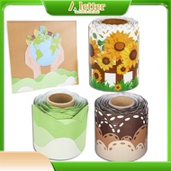 Bulletin Board Border Stickers,DIY Border Paper Border Trim Sticker,For Classroom Decor Wallpaper Wa