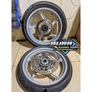 CBR250R THAILAND RIMS, CBR250R CBU THAILAND RIMS, COMPLETE CBR 250 RIMS