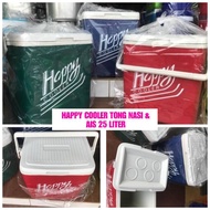 HAPPY COOLER TONG NASI & AIS 25 LITER