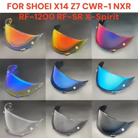 Helmet Visor for SHOEI X-14 X14 Z-7 Z7 CWR-1 CWR1 NXR RF-1200 RF1200 X-Spirit III XSpirit 3 X-Fourte
