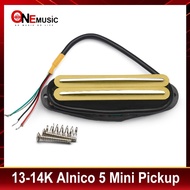 【High-quality】 13-14k High Output Alnico 5 Mini Humbucker For St Single Size Pickup Double Coil Pick