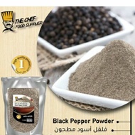 100% Pure Black Pepper Powder / Lada Hitam Serbuk Asli - 100g natural organic