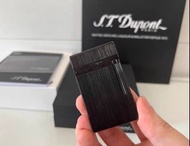 💜lighter 法國 S.T. Dupont 都彭朗聲 拉絲黑  打火機