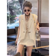 Summer Suit Suit Suit Suit Vest Suit Jacket Shorts Women Suit Suit Women