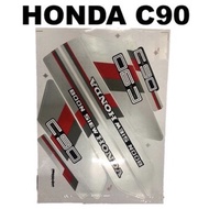 BODY STICKER HONDA C90