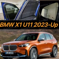 Car Window Sunshade for BMW X1 U11 2023 2024 Accessories Car Curtains Anti-mosquito Customized Magne