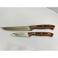 Combo Pirge Elite Utility & Paring knief full tang