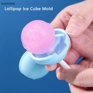 MU  Lollipop Silicone Ice Box Popsicle Mold Mini Ice Cream Maker Ice Mold Household Popsicle Ball Diy Mold Homemade Popsicle Tools n