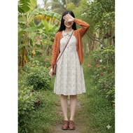 2HAND JAPANESE BROWN CARDIGAN FALL-Winter