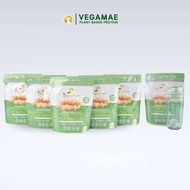 โปรโมชั่น VEGAMAE 5 ซอง 1000 กรัมแถมฟรี โปรตีนเวกาเม่ 200 กรัมและแก้วเชคสกรีนลาย VEGAMAE