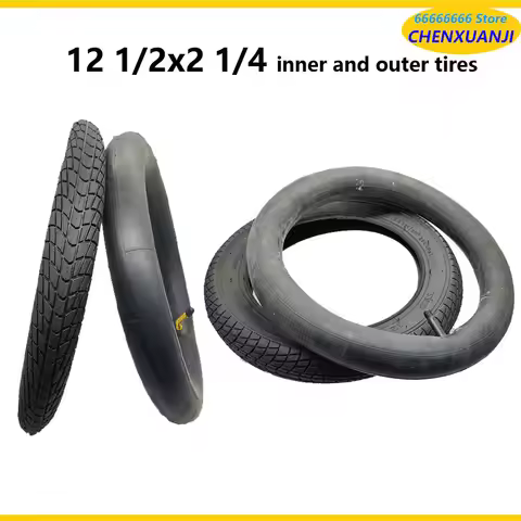 12 Inch 12x2.125 Outer Tire 12 1/2 X 2 125/2.35 Inner Fits Many Gas Electric Scooters and E-Bike 12 