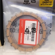 1set (3pcs) HONDA DASH V2 V3 / WAVE DASH 110 / EX5110 / DASH 2 / WAVE110 CLUTCH PLATE KULIT CLUTCH D