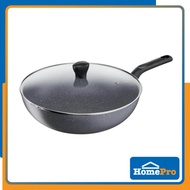 Tefal Wokpan Nature with Lid B22692 28CM Grey