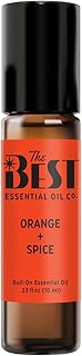 The Best Orange + Spice Essential Oil Roll-On Blend- Premium Grade- Pre-Diluted in Coconut Oil- Read