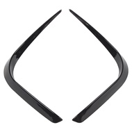 Pikdsg 1 Pair Front Bumper Spoiler Bright Black Left Right Splitter Trim Fit For X5 G05 M Sport 2019