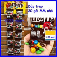 (Wholesale from 2,4 strings) (expiry date 05/2026)Separate 10 small packs of MM chocolate 14.3g / ch