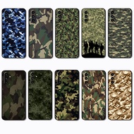 for 3c Samsung A07 A17 A56 A36 A26 S25 Fe Edge S25 Plus Ultra NS41 military camouflage Fashionable s