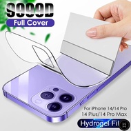 WH 9999D Soft Full Cover Hydrogel Film Compatible for iPhone 14 13 12 11 Pro Max 14 Plus X XR XS Max