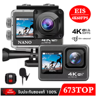 กล้องถ่ายภาพ ถ่ายวีดีโอ VLOG แว็บแคม ระบบสัมผัส ตัวท๊อป NANOTECH 4K 60FPS 24MP 2.0 Touch LCD 4X EIS 