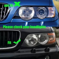 [themremain]-Automotive Front Bumper Grille Kit for X5 E53  Kidney Style Racing Grills 2004-2006