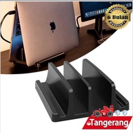 NEW 4in1 Stand Bracket Laptop Vertical Holder 2 Slot Multifungsi