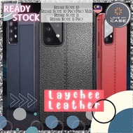 Xiaomi Redmi Note 10/Note 10 Pro/Pro Max/Note 11T 11S Pro+ Plus 5G Leather Laychee Grained TPU Phone