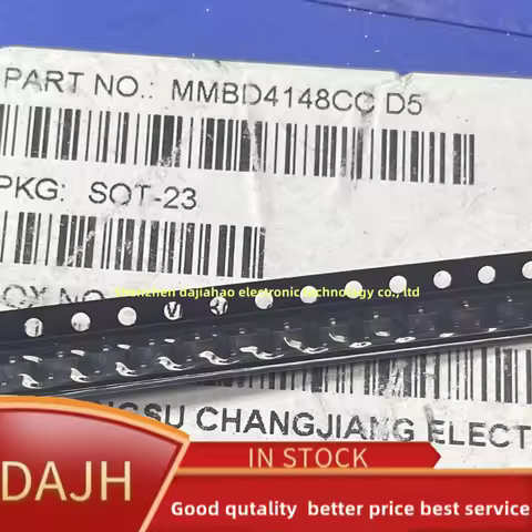 50pcs/lot mmbd4148cc d5 Mm4148ca/cc/sesot-23 screen printed D6/D5/D4 SMD switching diode IC chips