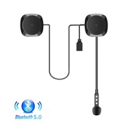 T2Motorcycle Helmet Bluetooth Headset Takeaway Riding Navigation Bluetooth Helmet Headset Bluetooth5.0Automatic Answering