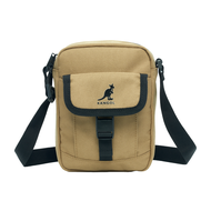 Kangol Small side bag กระเป๋าสะพายข้าง ติดโลโก้ Kangol สีดำ  กากี  เขียว 64551704