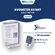 Avometer Avant (Solo Meter) Cholesterol Test Kit Glucose Meter Alat Cek Gula Dalam Darah