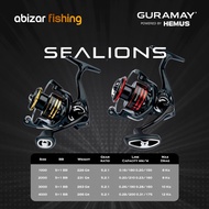 Hemus Guramay Sealions Fishing Reel 1000 2000 3000 4000 | Power Handle Smooth 5+1 BB | Freshwater Da