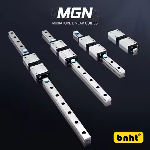 MGN Miniature Linear Rail with 2 Blocks – MGN7/MGN9/MGN12/MGN15 – C Type & H Type – 100mm to 800mm S