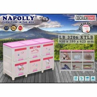 Napolly 6-Door Wardrobe Shelf
