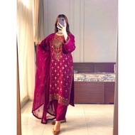 2025 NOV READYMADE BOLLYWOOD PUNJABI SUIT WITH EMBROIDERY WORK SIZE M TO 2XL | BAJU TEMA BOLLYWOOD 2