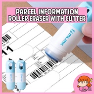 🇸🇬 Parcel Information Remover Eraser with Cutter Knife 1pc