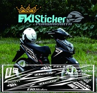 cuting sticker beat honda cuting sticker beat fi cutting sticker beat fi cuting sticker simpel futih motif transparan cutting sticker