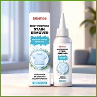 Fabric Stain Cleaner 60ml Laundry Grease Cleaning Spray Oil Stain Cleaner Spray for Office Travel Va