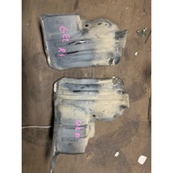 GE8 FIT RS rear bumper dust cover for GE6 jazz 1 pair