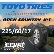 (POSTAGE) 225/60/17 TOYO OPEN COUNTRY U/T NEW CAR TIRES TYRE TAYAR