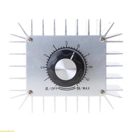 weroyal Professional 5000W Motor Speed Regulator with Metal Casing 220V 5000W Thyristor Motor Double