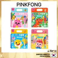 [PINKFONG] Water Doodle Book (Magic Water Coloring Book / Reusable Kids Drawing Book)