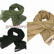 syal shemag jaring besar army tactical militer polos