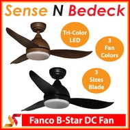 Fanco B-Star  DC Ceiling Fan come with LED and Remote Control