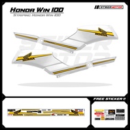 WIN09 Striping Sticker Honda Win 100 Sticker Variations Sticker Striping Scotlet Scotlite Honda WIN 