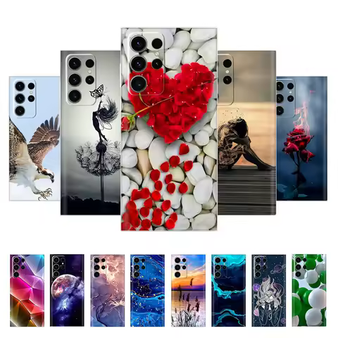 For Samsung S23 Ultra 5G Case S23 Clear TPU Soft Bumper Silicone Phone Cover For Samsung Galaxy S23 