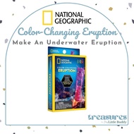National Geographic Color Changing Eruption Chemistry Kit Fizzle Foam Underwater Eruption STEM NGEO 
