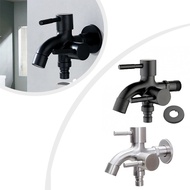 【HEPA】Multifunctional Washing Machine Faucet 1 Inlet 2 Outlets Double Water Faucet