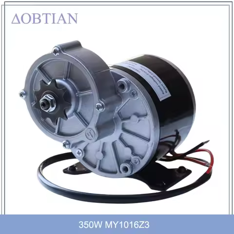 24V 36V 350W MY1016Z3 Gear DC Motor Brushed Motor Electric Wheelchair DC Gear Brushed Motor Gear Mot