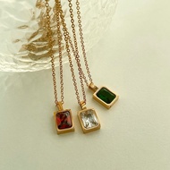 14k Gold Ayla Ruby Necklace
