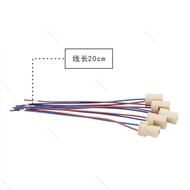 20cm G9 Type Power Socket Led Lamp Bulb Base 250V 2A Ceramic Holder Cable Wire Connector for G9 Halo